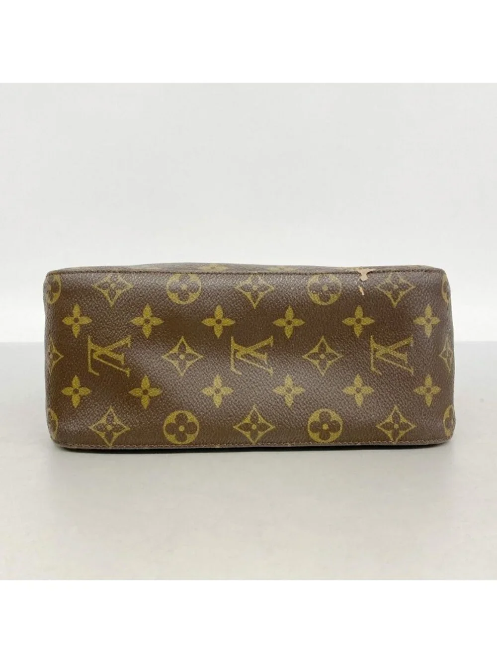 Louis Vuitton Shoulder Bag Monogram Looping MM Brown